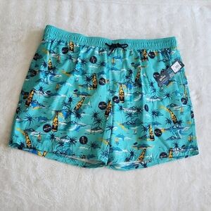 🌴 Corona Beer Tropical Print Board Shorts – Men’s 3XL (48–50), NWT